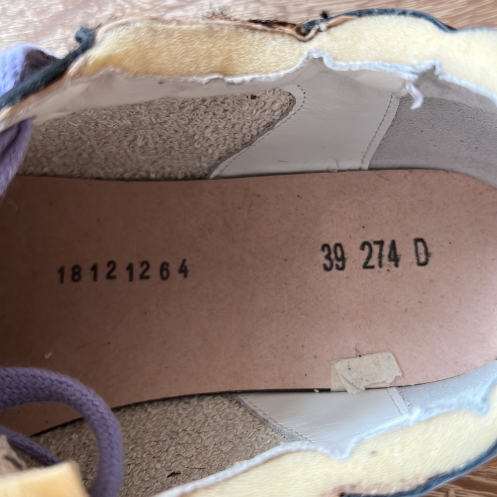 Golden Goose Leopard-Pattern Pony Hair & Leather Sneakers EU 39 US 9 - Picture 10 of 13
